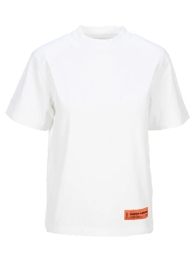 Shop Heron Preston Pads Logo T-shirt In White