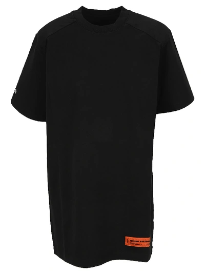 Shop Heron Preston T-shirt Dress In Black