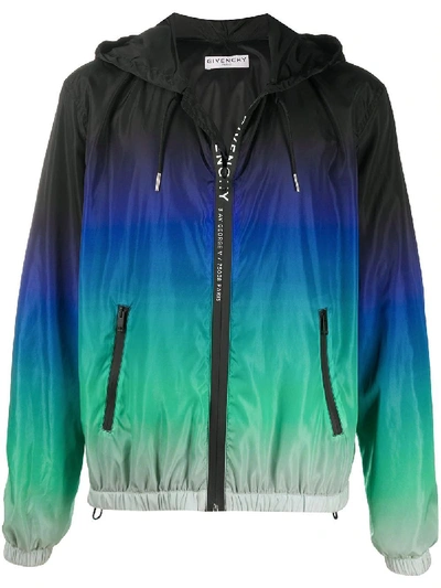 Shop Givenchy Gradient Windbreaker Jacket