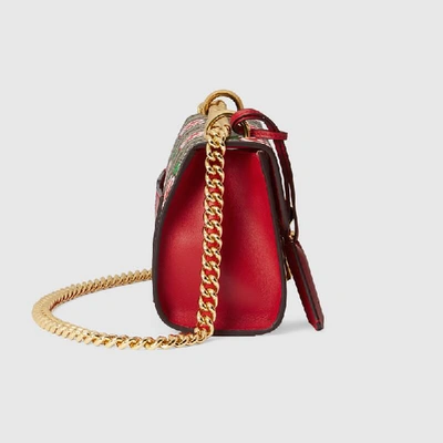 Shop Gucci Padlock Small Shoulder Bag In Beige
