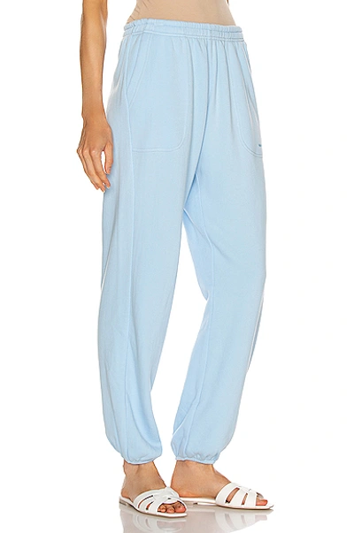 Shop Sablyn Mason Sweatpants In Azure