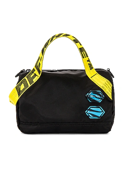 Shop Off-white Nylon Baby Duffle Bag In Black