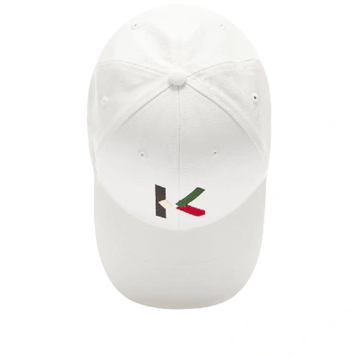 Shop Kenzo K-logo Cap In White