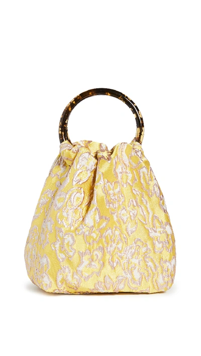 Shop House Of Want Real One Ring Top Handle Bag In Citrine
