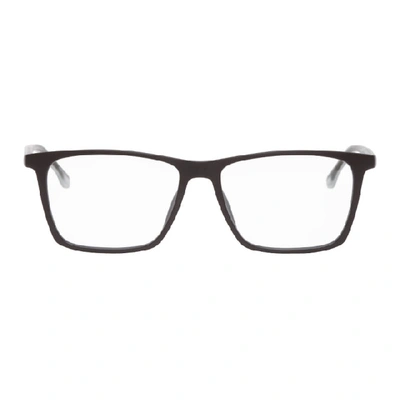 Shop Hugo Boss Boss Brown Clip-on Glasses In 04in Mtt Br