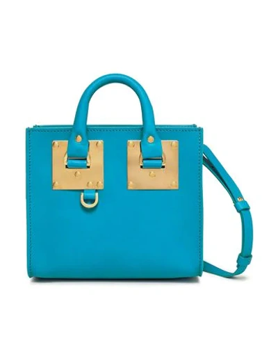 Shop Sophie Hulme Handbag In Azure
