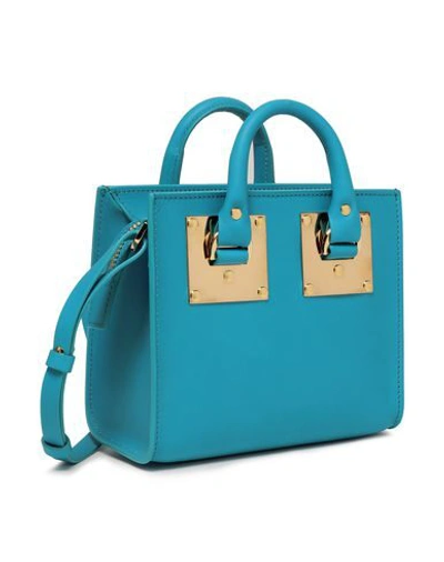 Shop Sophie Hulme Handbag In Azure