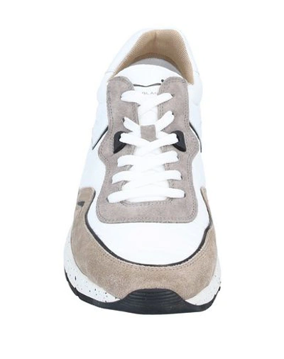 Shop Voile Blanche Sneakers In Dove Grey