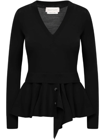 Shop Alexander Mcqueen Sweater In Black