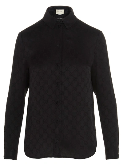 Shop Gucci Shirt In Black