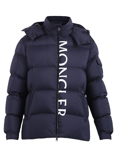 Shop Moncler Maures Padded Jacket In Blue