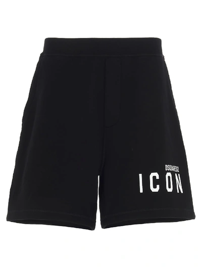 Shop Dsquared2 Icon Short In Black