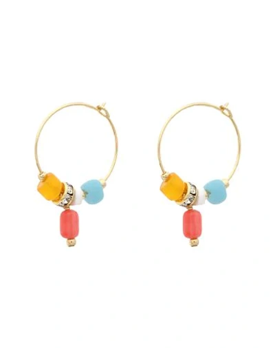 Shop Anni Lu Earrings In Gold