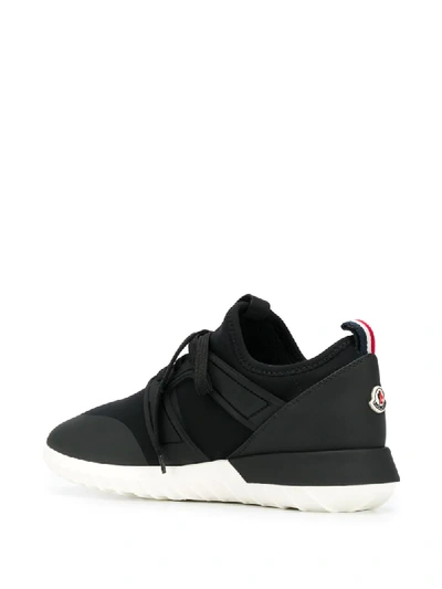 Shop Moncler Emilien Low-top Sneakers In Black