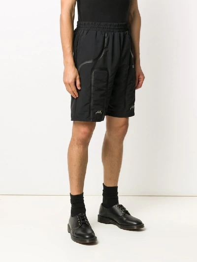 Shop A-cold-wall* Welded Corbusier Track Shorts In Black
