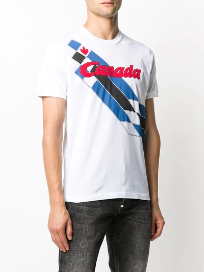 加拿大图案T恤