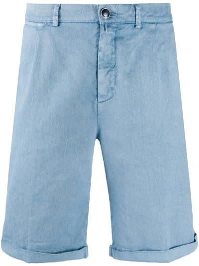 Shop Jacob Cohen Tailored Bermuda Shorts In Blue