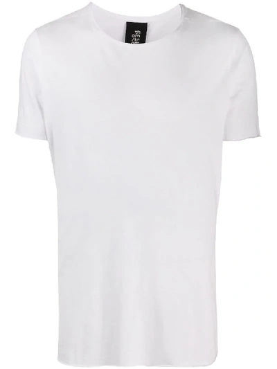 Shop Thom Krom Raw Hem Short-sleeved T-shirt In White