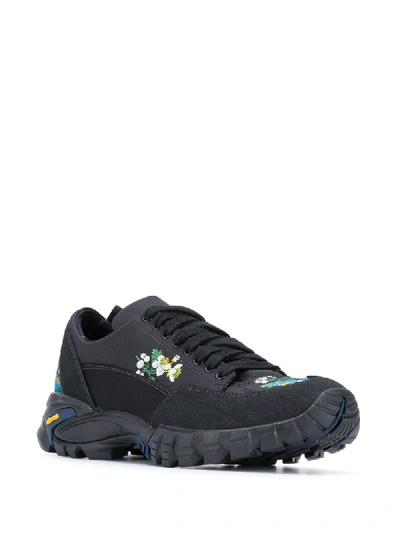 Shop Cecilie Bahnsen X Diemme Floral Embroidered Sneakers In Black
