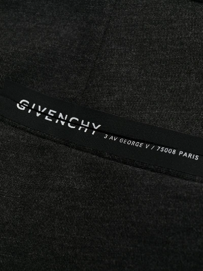 Shop Givenchy Slim-fit Tailored Trousers In Grey