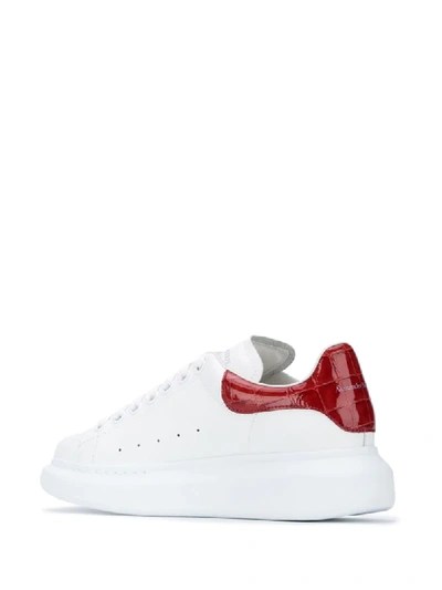 Shop Alexander Mcqueen Oversized Sneakers In White