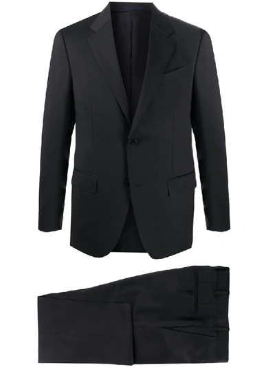 Shop Ermenegildo Zegna Wool Two-piece Suit In Blue