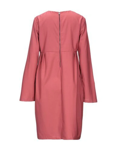 Shop Liviana Conti Short Dresses In Pastel Pink
