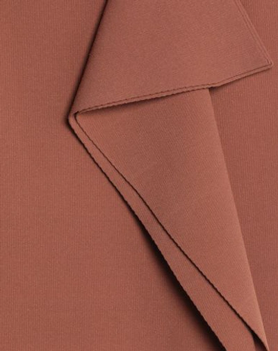 Shop Rick Owens Woman Maxi Skirt Brown Size L Viscose, Polyester, Polyamide, Elastane