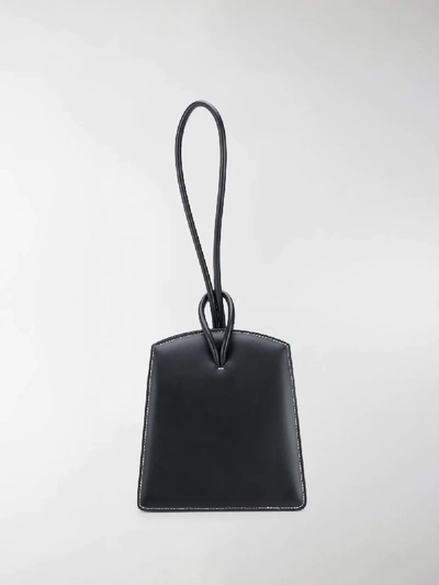 Shop Little Liffner Loop Accordion Side Bag In Black