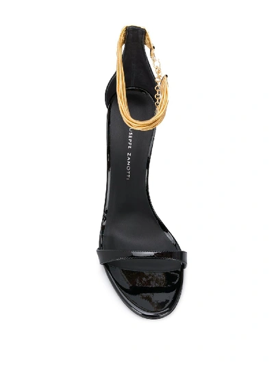 Shop Giuseppe Zanotti Danielle Leather Sandals