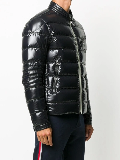 Shop Moncler Caroux Down Coat In Black