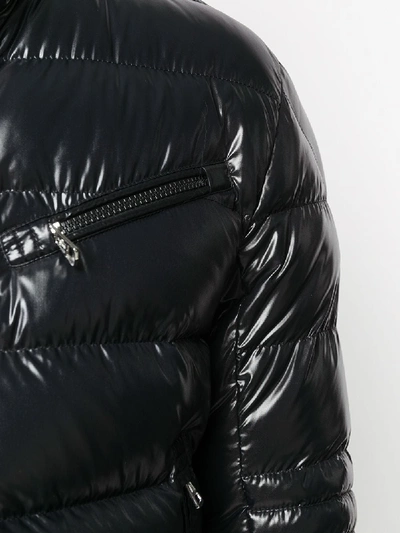 Shop Moncler Caroux Down Coat In Black