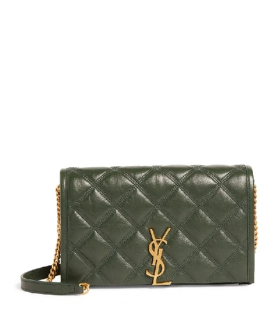 Shop Saint Laurent Becky Wallet On Chain