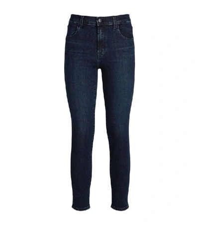 Shop J Brand Alana High-rise Cropped Skinny Jeans