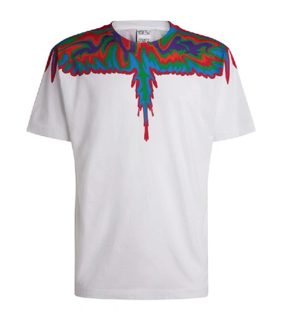 Shop Marcelo Burlon County Of Milan Psychedelic Wings T-shirt