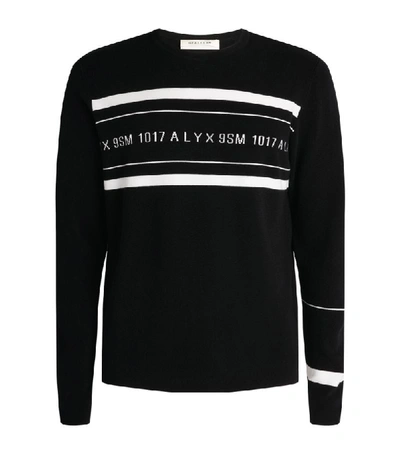 Shop Alyx 1017  9sm Logo Stripe Sweater