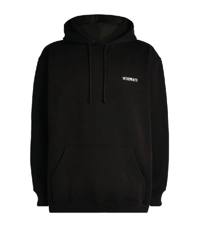 Shop Vetements Logo Hoodie