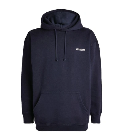 Shop Vetements Logo Hoodie