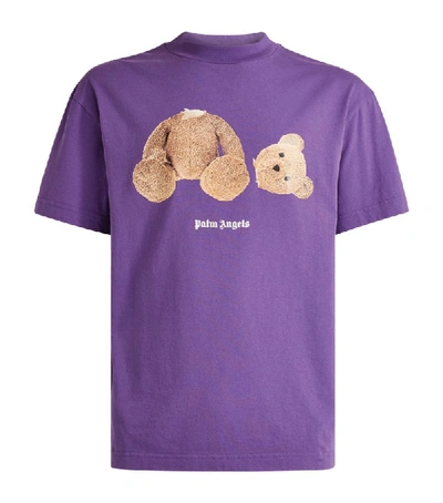 Shop Palm Angels Kill The Bear T-shirt
