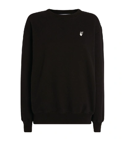 Shop Off-white Embroidered Arrows Sweatshirt