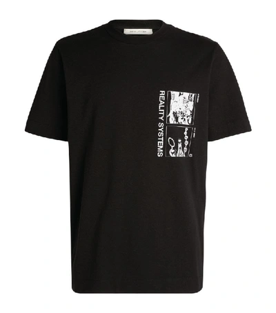 Shop Alyx 1017  9sm Grid Print T-shirt