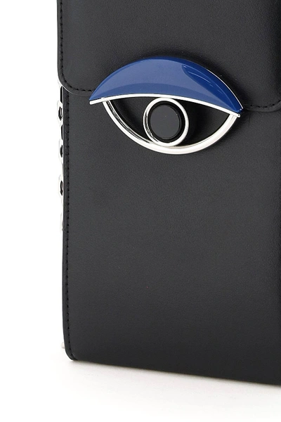 Shop Kenzo Tali Smartphone Holder In Black,blue