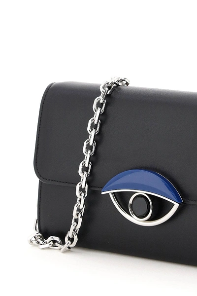 Shop Kenzo Tali Mini Bag In Black,blue