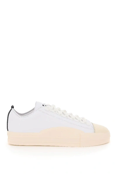 Shop Y-3 Yuben Low Sneakers In White,black