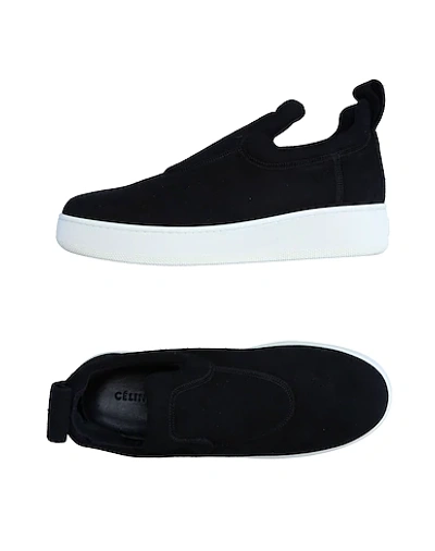 Shop Celine Sneakers In Black