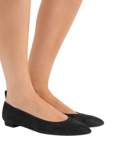 Shop The Row Ballet Flats In Black