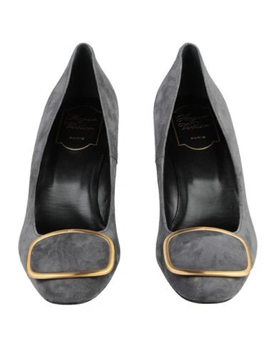 Roger Vivier Pumps In Grey