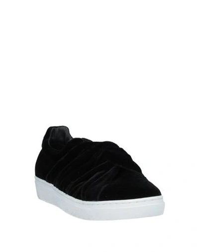 Shop Tosca Blu Woman Sneakers Black Size 6 Textile Fibers
