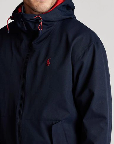 Polo Ralph Lauren Lightweight Hooded Jacket In Blue | ModeSens
