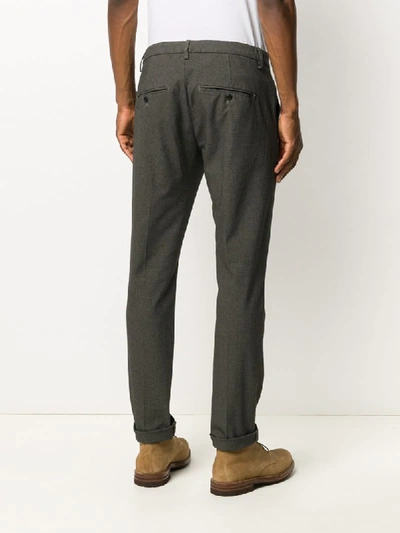 Dondup Slim-fit Chinos In Grey